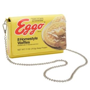 [NWT] Kellogg's Eggo Waffles Clutch/Crossbody Bag